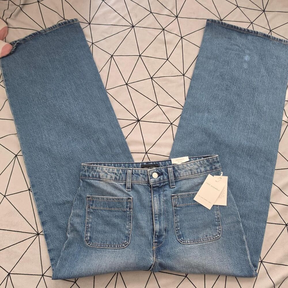 Free-assembly Women's Blue Jeans